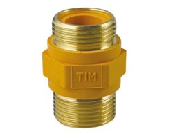 Вставка диэлектрическая латунная ДУ15 НР-НР TIM BSM022 261130 - фото 18820