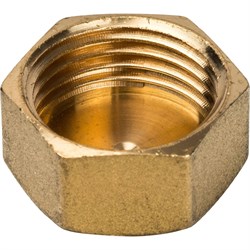 Заглушка латунная ДУ15 ВР TIM GM002 261144 - фото 18826