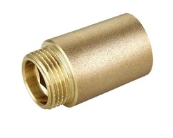 Удлинитель латунный ДУ15 х 25 мм ВР-НР 14043 - фото 19005