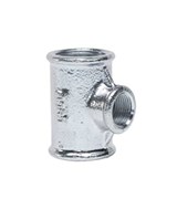 Тройник переходной оцинкованный ДУ 20х15 ВР GEBO PLATINUM 130-22V 260300