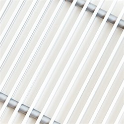 Решетка декоративная РРА 250-1300 серебро 11638 - фото 15242