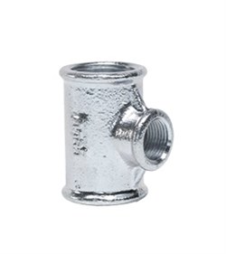 Тройник переходной оцинкованный ДУ 40х32 ВР GEBO PLATINUM 130-33V 260312