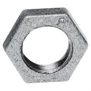 Контргайка чугунная оцинкованная ДУ15 260700 - фото 40783