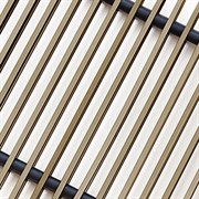 Решетка декоративная РРА 300-2200 бронза 13782