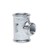 Тройник переходной оцинкованный ДУ 40х15 ВР GEBO PLATINUM 130-30V 260309