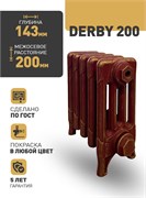 Чугунный радиатор RETROstyle Derby 200, 1 секция 107474